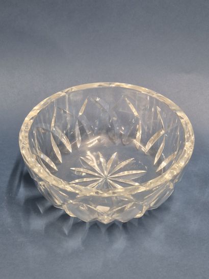 Saint Louis
Coupe ronde en cristal taillé...