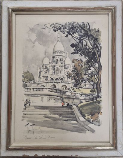 Aldo RAIMONDI (1902-1998)
Paire de gravures...
