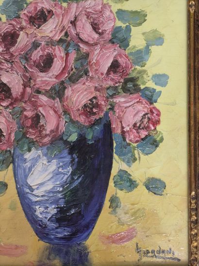 Italo GIORDANI (1882-1956)
Bouquet de fleurs...