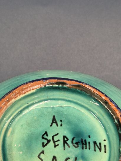 Ai SERGHINI SAFI
Vase en céramique craquelée...