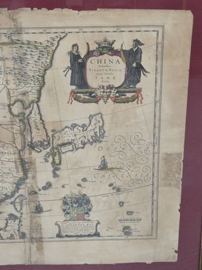 CHINE. JANSSON (Jan). 
China Veteribus Sinarum...