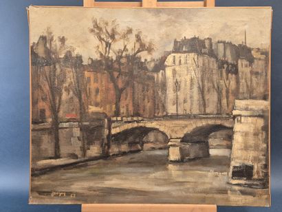 Daniel JAUGEY (1929)
Parie, la Cité
Huile...