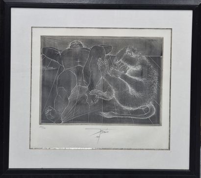 TREMOIS Pierre-Yves (1921-2020)
Homme au...