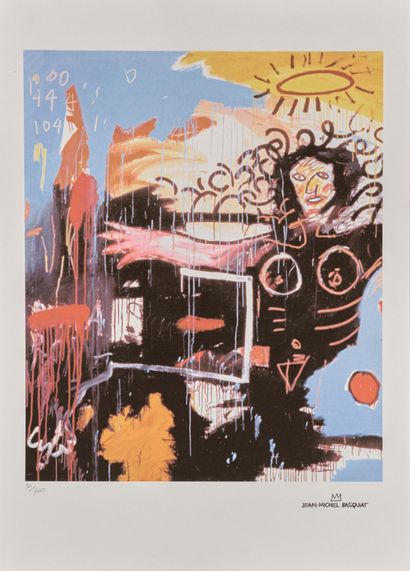 D'après Jean-Michel BASQUIAT (1960-1988)
Sans...