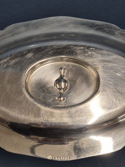 CHRISTOFLE
Saucière sur présentoir à modèle...