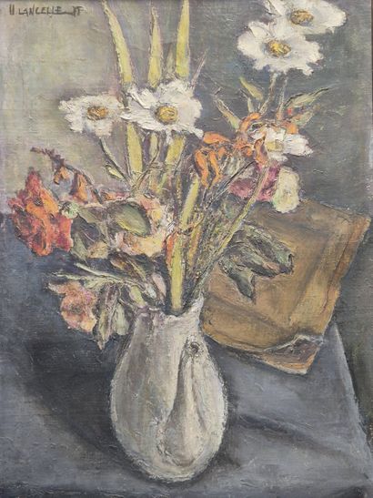 U. LANCELLE (XXe siècle)
Bouquet de fleurs
Huile...