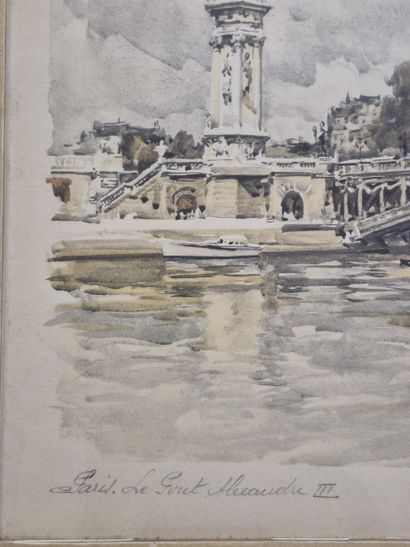 Aldo RAIMONDI (1902-1998)
Paire de gravures...