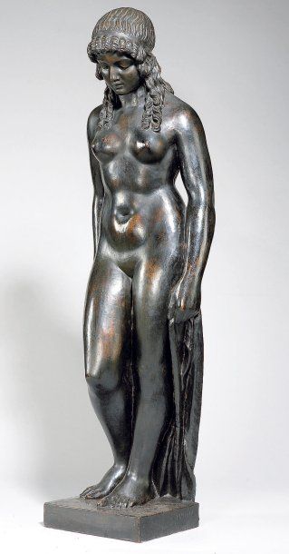 Armand MARTIAL (1884-1960).
Baigneuse en...