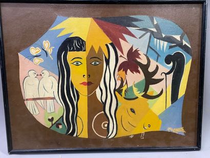 GATEPAIN Pierre - The four seasons
Oil on...
