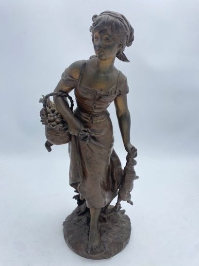 After Mathurin MOREAU - The young peasant...