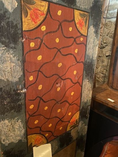 A polychrome lacquered pine wedding armoire
It...