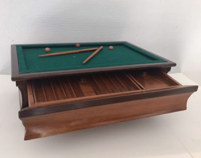 Mahogany and mahogany veneer cigar cabinet...