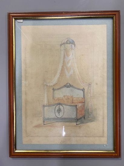 French school Late 19th century - Early 20th...
