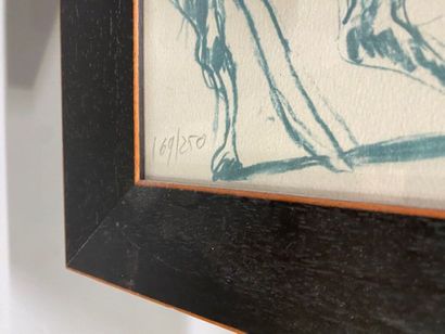 WEISBUCH - Harlequin
Lithograph numbered...