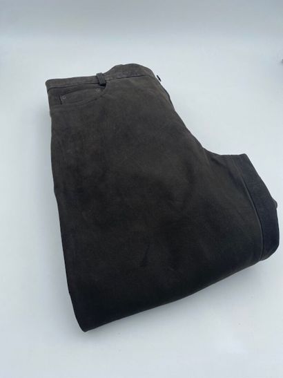 LOVE GREEN 
Pantalon enduit 
Taille 48
n...