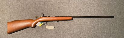 Carabine Gaucher 
Mono coup à verrou
Calibre...