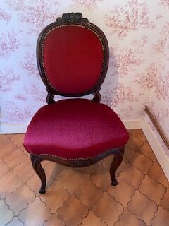 A walnut chair
Louis Philippe period