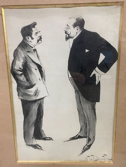 Noël DORVILL (1874-1938) - The Senators
Ink...