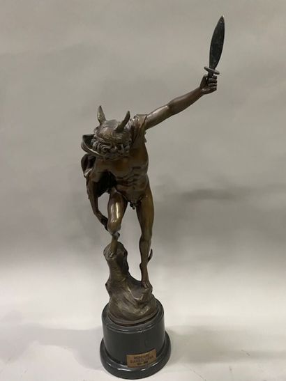 After JIAMBOLOGNA - Reproduction of Mercury
Bronze...