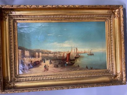 O HANELLI - Port of Algiers
Oil on canvas...