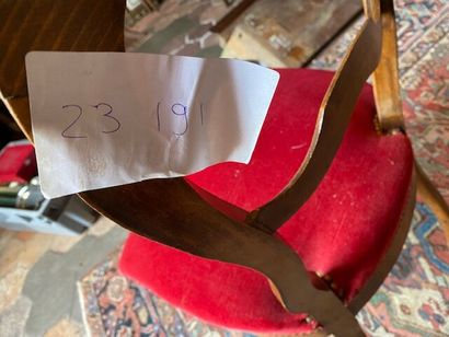 A LOUIS XV STYLE NATURAL WOOD MOLDED AND...