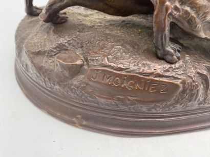 After Jules MOIGNIEZ - The two pointing dogs
Red...