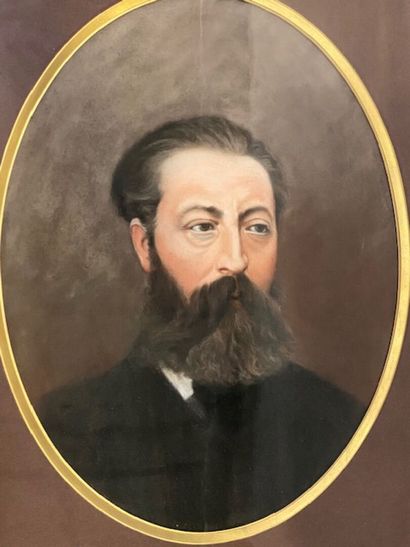 19th century French school - Portrait of...