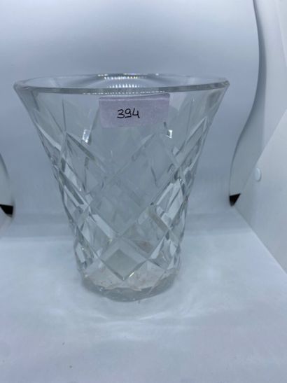 BACCARAT
Vase à col évasé en cristal à décor...