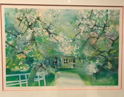 Camille HILAIRE (1916-2004)
View of a farmhouse
