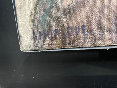 G MURIQUE - The reclining woman
Oil on canvas...