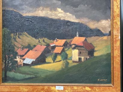 Marcel JANGET
Landscape of the Haut DOUBS
Oil...
