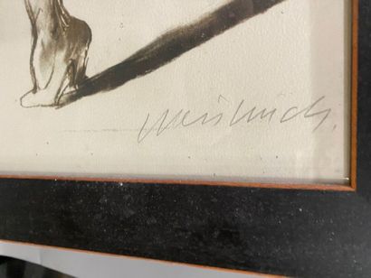 WEISBUCH - Harlequin
Lithograph numbered...