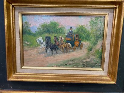 KALOUVAYN KNILL - The Diligence
Oil on panel...