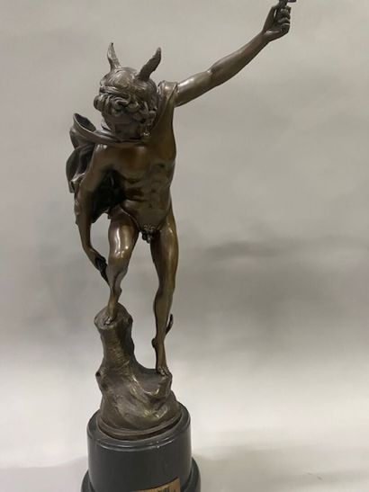 After JIAMBOLOGNA - Reproduction of Mercury
Bronze...