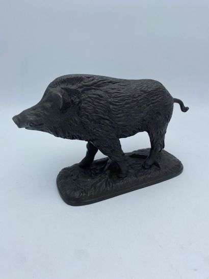 A goose
Bronze with brown patina
Modern work
H...