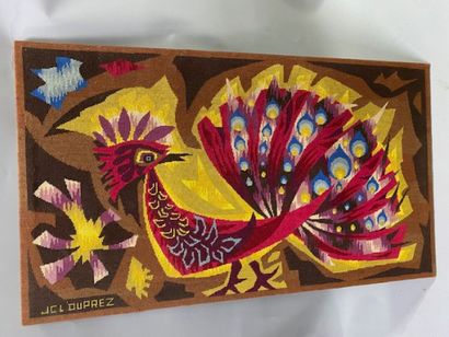 D'après JCL DUPREZ
Une tapisserie aux points...