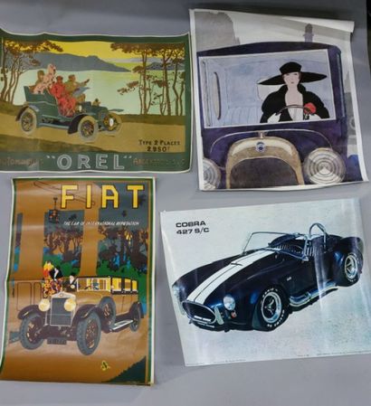 Lot d'affiches Grand Prix de l'Age d'or,...