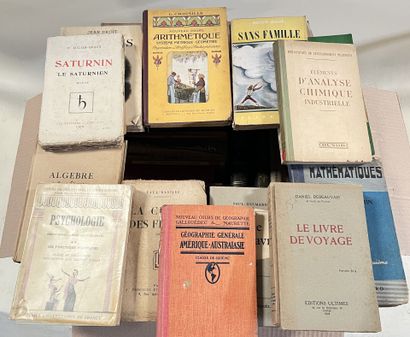 LITTERATURE - ARITHMETIQUE - CHIMIE - PSYCHOLOGIE...