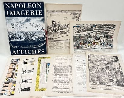 GRAVURE - AFFICHE 
Pochette d'une quarantaine...
