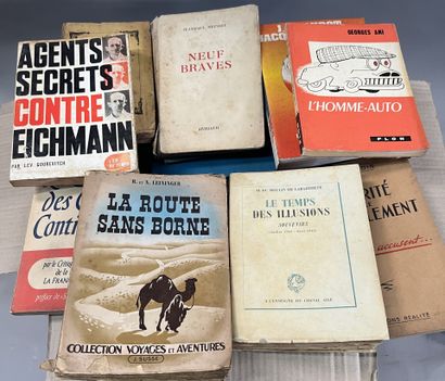 HISTOIRE - LITTERATURE - AUTOMOBILIA - VOYAGE...
