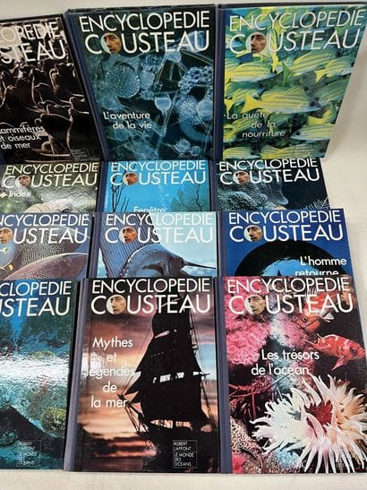 ENCYCLOPEDIE 
ENCYCLOPEDIE COUSTEAU, 20 volumes,...