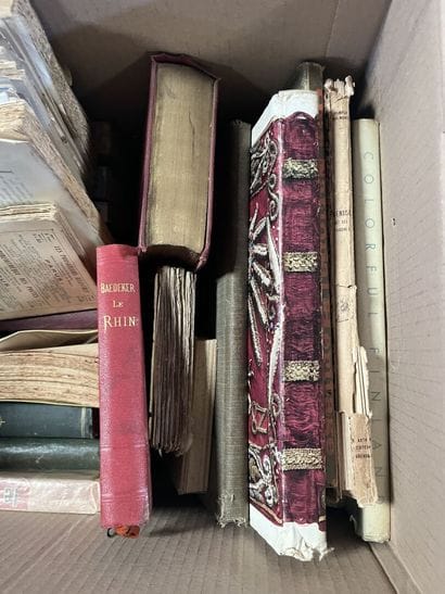 LITTERATURE- HISTOIRE - TOURISME 
BAEDECKER,...