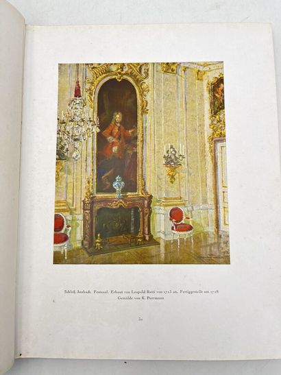 Adolf FEULNER, FARBIGE RAUMKUNST DER VERGANGENHEIT,...