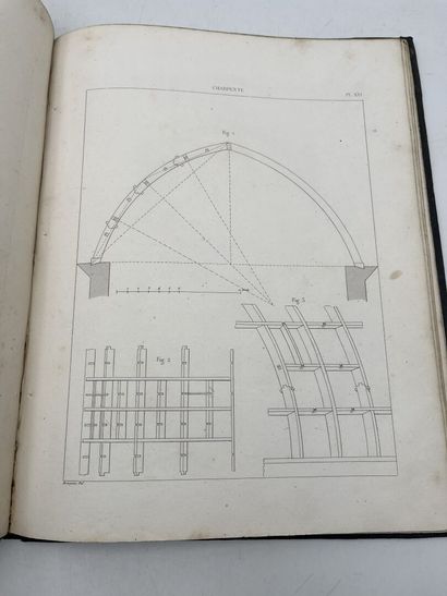 ARCHITECTURE 
M. BOURGEOIS, VIGNOLE DES CHARPENTIERS,...