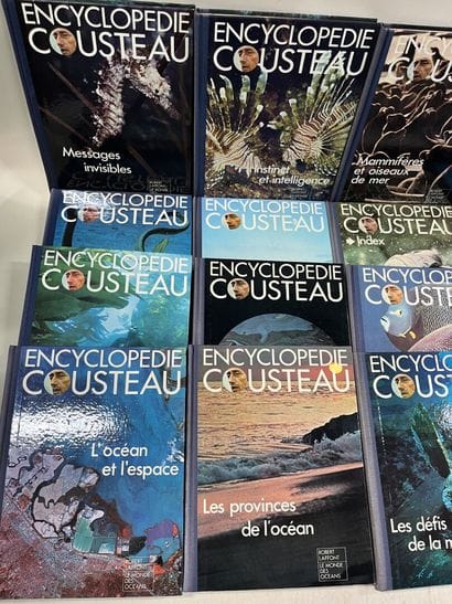 ENCYCLOPEDIE 
ENCYCLOPEDIE COUSTEAU, 20 volumes,...
