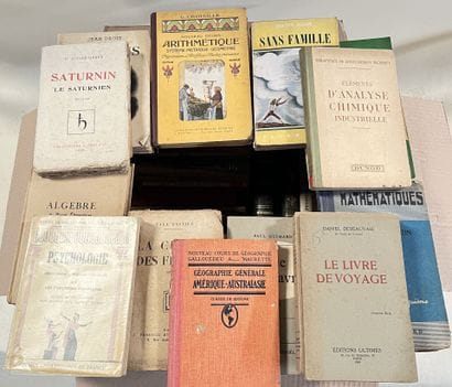LITTERATURE - ARITHMETIQUE - CHIMIE - PSYCHOLOGIE...