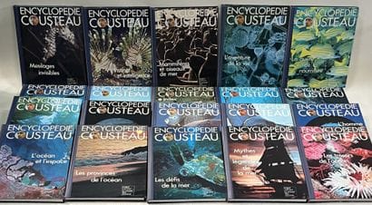 ENCYCLOPEDIE 
ENCYCLOPEDIE COUSTEAU, 20 volumes,...
