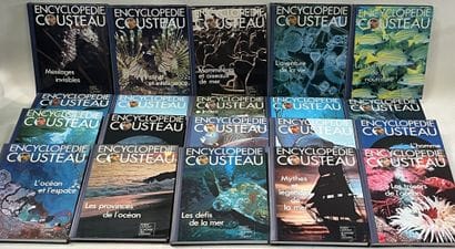 ENCYCLOPEDIE 
ENCYCLOPEDIE COUSTEAU, 20 volumes,...
