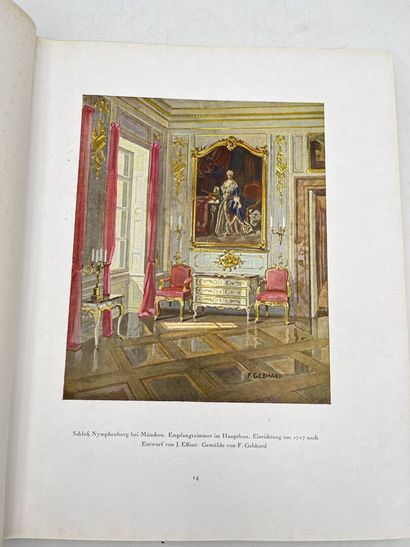 Adolf FEULNER, FARBIGE RAUMKUNST DER VERGANGENHEIT,...