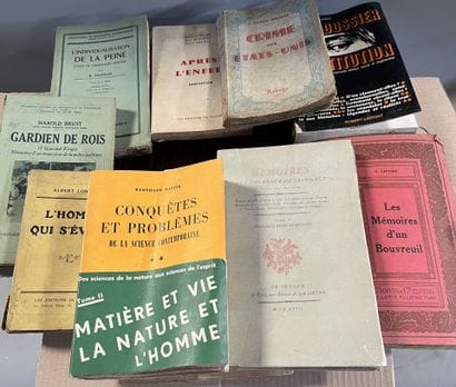 MEMOIRES - CRIMINOLOGIE - SCIENCE - LITTERATURE...